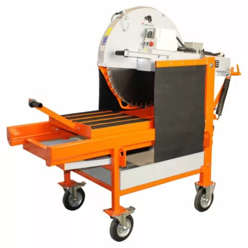 Bisonte KTV 650E Tégla, márvány, gránit, járdalap vágó gép, tárcsa 650mm