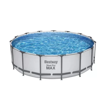   Bestway Calabria fémvázas medence szett vízforgatóval 457 x 122 cm  