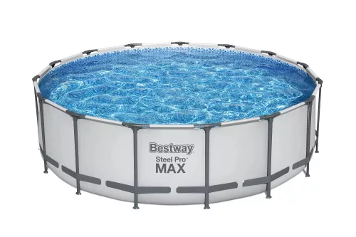 Bestway Calabria fémvázas medence szett vízforgatóval 457 x 122 cm  