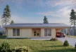 Timber Catalan faház 125 m2, 44 mm