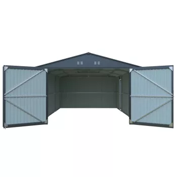   RMCG 20x13 Anthracite - fém garázs 3,86 x 6 m nyeregtetővel (antracit), CG-K2013