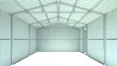  RMCG 20x13 Anthracite - fém garázs 3,86 x 6 m nyeregtetővel (antracit), CG-K2013