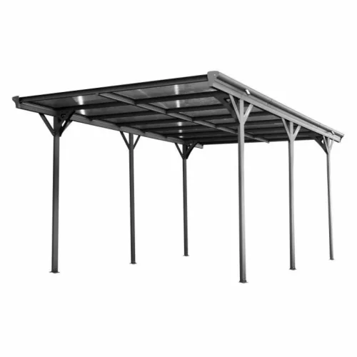 RIWALL PRO alumínium kocsibeálló 5 x 3 m, antracit, RMCP 16x10 