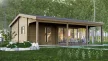 Timber Duero faház 64 m2, 44 mm