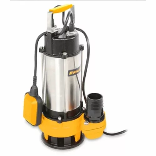 RIWALL szabad átömlésű szennyvízszivattyú 750 W, RESP 750 INOX