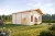 Timber Escur  faház 21 m2, 44 mm