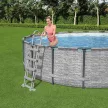 BESTWAY MONTEGO kőhatású fémvázas medence szett 488 cm x 122 cm, FFA 512