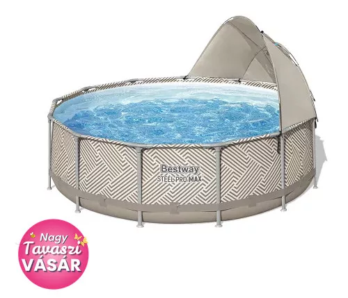 Bestway Entalula fémvázas medence szett 396 x 107 cm 