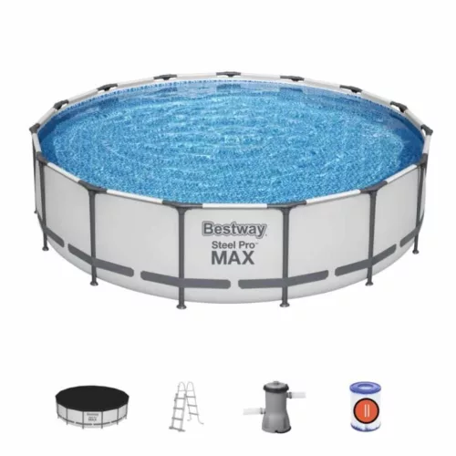 BESTWAY MAURITIUS fémvázas medence szett 457 x 107 cm