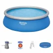 BESTWAY Palermo Medenceszett, puhafalú, vízforgatóval, 4,57 x 1,22 m, FFA 640