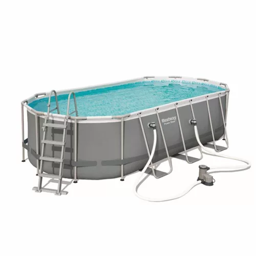 BESTWAY KRK ovális fémvázas medence szett 549 x 274 x 122 cm, FFA 653