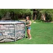 BESTWAY Korzika Comfort Jet ovális fémvázas medence szett 610 x 366 x 122 cm