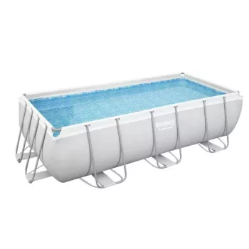   Bestway CAPRI PRO szögletes fémvázas medence szett 404 x 201 x 100 cm 