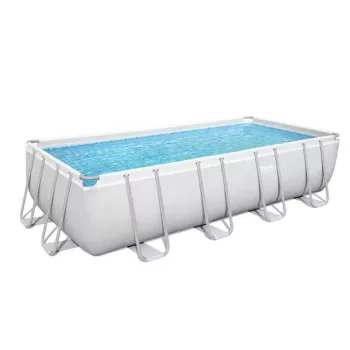   Bestway KEFALÓNIA szögletes fémvázas medence szett 549 x 274 x 122 cm 