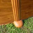 PONTAQUA WOOD 3,5 x 1,2 m fémfalas családi medence, FFA 730