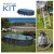 PONTAQUA KIT GRAPHITE fémfalas családi medence szett 7,3 x 3,75 x1,2 m, FFA_860