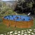 PONTAQUA KIT WOOD fémfalas családi medence szett 5,0 x 3,0 x 1,2 m