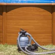 PONTAQUA KIT WOOD fémfalas családi medence szett 5,0 x 3,0 x 1,2 m