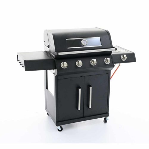 RIWALL PRO prémium gázüzemű grillsütő 17 kW, 4+1 gázégővel RGG 41 EXL