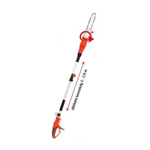 HECHT  Elektromos magassági ágvágó 750 W, 971 W