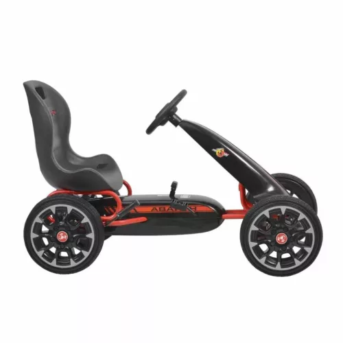 HECHT Pedálos gokart Abarth black 3-7 éves korig
