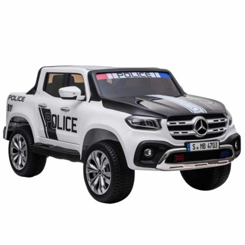 HECHT MERCEDES BENZ XMX 606 POLICE accu gyerek autó