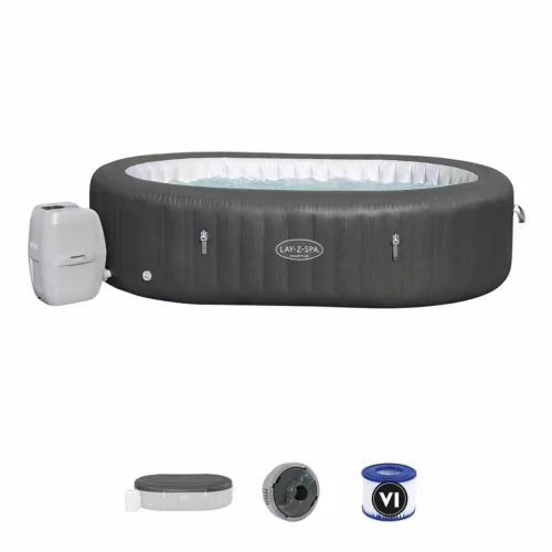 BESTWAY masszázsmedence  Lay-Z-Spa Mauritius AirJet 270 cm x 180 cm x 71 cm HMC 034