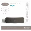 BESTWAY masszázsmedence  Lay-Z-Spa Mauritius AirJet 270 cm x 180 cm x 71 cm HMC 034