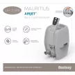 BESTWAY masszázsmedence  Lay-Z-Spa Mauritius AirJet 270 cm x 180 cm x 71 cm HMC 034