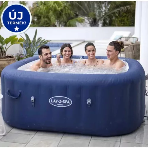 Lay-Z-Spa Hawaii Airjet EnergySense masszázsmedence 180 x 180 x 71 cm 2025 