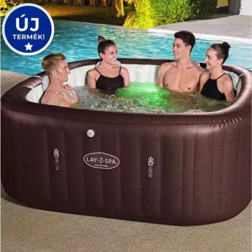 Lay-Z-Spa Maldives Hydrojet EnergySense masszázsmedence 201 x 201 x 80 cm 2025