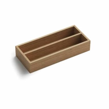   Falmec , FALMEC - Monolith evőeszköz tálca bükkfa 2 rekeszes 293X128X54 mm