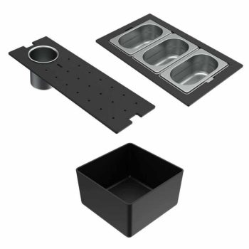 ELLECI- Bartender szett  Mixology mosogatókhoz fekete