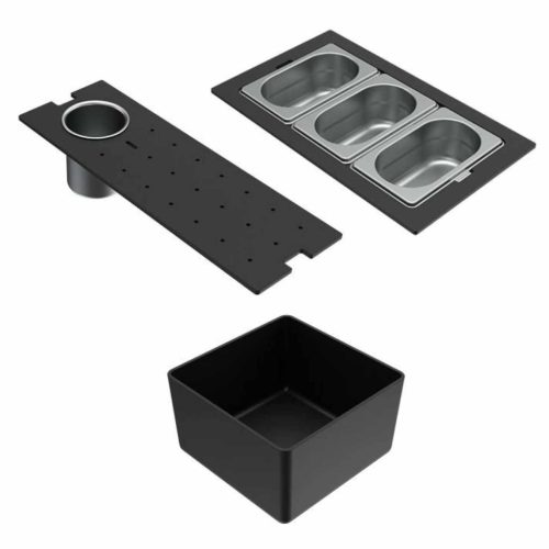 ELLECI- Bartender szett  Mixology mosogatókhoz fekete