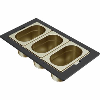   ELLECI - KF033100GD Gourmet szett 1/9 BEST arany - A készlet erejéig rendelhető!