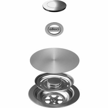   ELLECI- Automata dugókiemelő 1 m. mosogatókhoz Ghost system open up inox