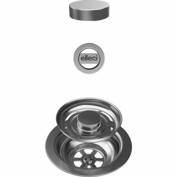   ELLECI- Automata dugókiemelő 1 m. mosogatókhoz FLOW-PRO tekerős inox