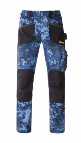 Kapriol Slick munkavédelmi nadrág terepszín kék XXXL