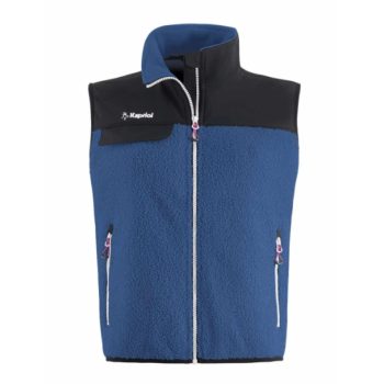Kapriol női gyapjú mellény kék M