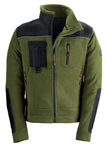 Kapriol Smart munkavédelmi polár dzseki zöld XL