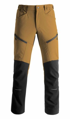 Kapriol Vertical munkavédelmi nadrág okker/fekete XL