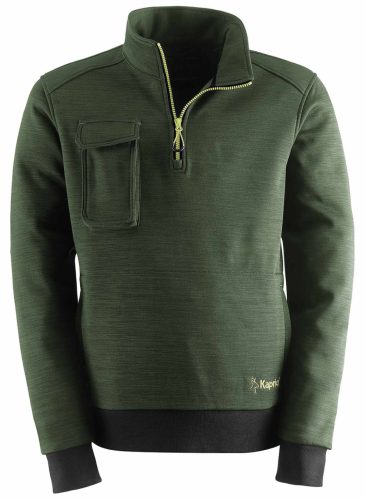 Kapriol Slick Pulóver Zöld  XXXL