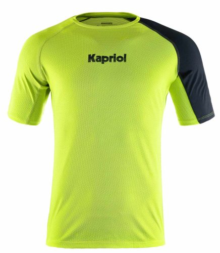 Kapriol Quick Dry póló sárga/fekete XL