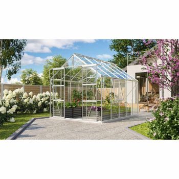   üvegház VITAVIA URANUS 8300 tiszta üveg 3 mm ezüst színű LG1036