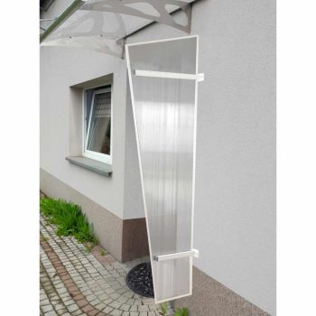 univerzális oldalfal a tetőhöz LANITPLAST UNI fehér / PC