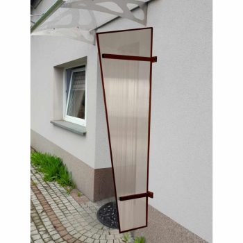 univerzális oldalfal a tetőhöz LANITPLAST UNI barna / PC