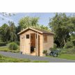 fából készült kerti ház KARIBU DALIN 1 (45281) natur LG1702