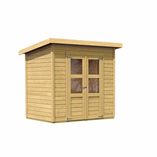 fából készült kerti ház KARIBU MERSEBURG 3 (68152) natur LG1729