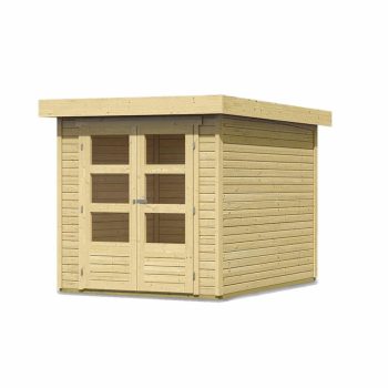   fából készült kerti ház KARIBU ASKOLA 2 (73059) natur LG1756