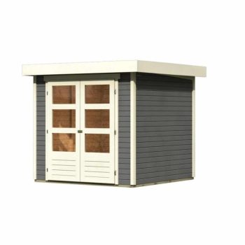   fából készült kerti ház KARIBU ASKOLA 2 (82901) terragrau LG1759